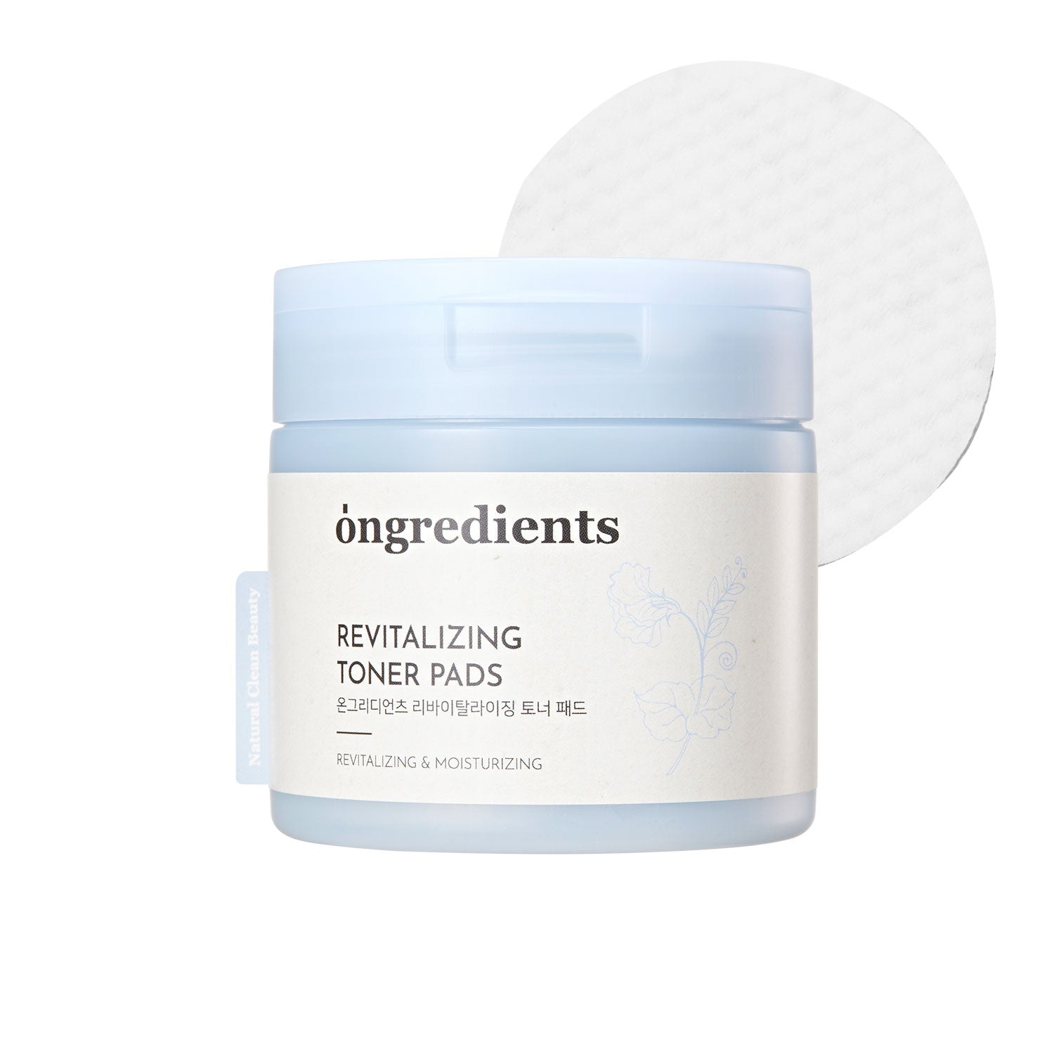 Ongredients Revitalizing Toner Pad 60ea