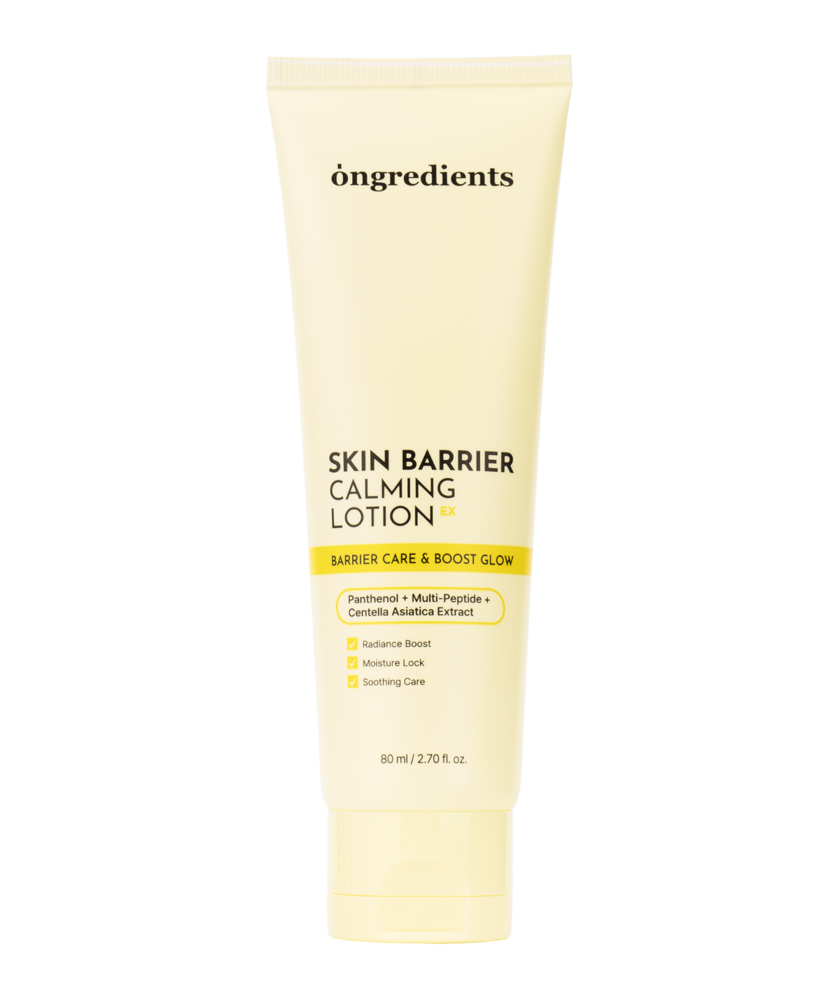 Ongredients Skin Barrier Calming Lotion 80ml