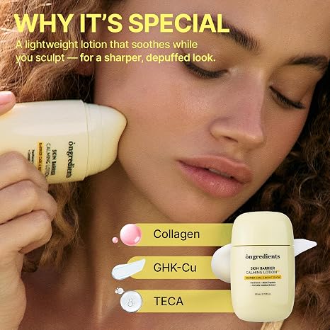Ongredients Skin Barrier Calming Lotion EX 80ml Gua Sha Edition